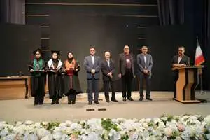تقدیر از استاد برتر و دانش آموختگان برگزیده دانشکده علوم تغذیه و رژیم شناسی در دهمین جشن یکپارچه دانش‌آموختگان دانشگاه علوم پزشکی تهران